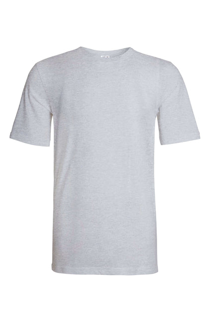Men's Plain T-Shirts Pack Of 3 Short Sleeve Soft Breathable Cotton Blend Classic Colors For Everyday Casual Wear