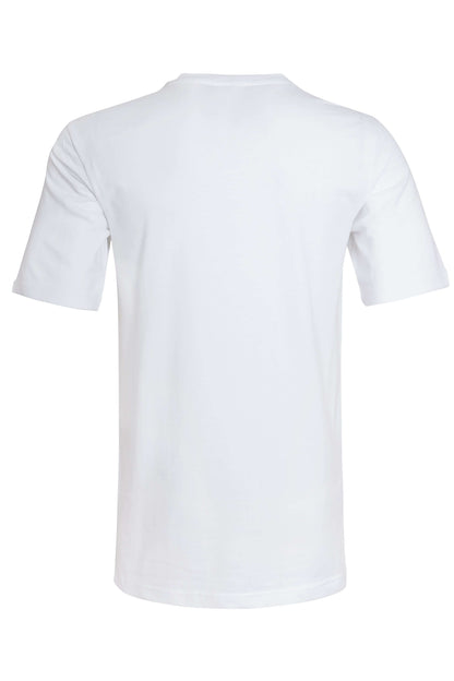 Men's Plain T-Shirts Pack Of 3 Short Sleeve Soft Breathable Cotton Blend Classic Colors For Everyday Casual Wear
