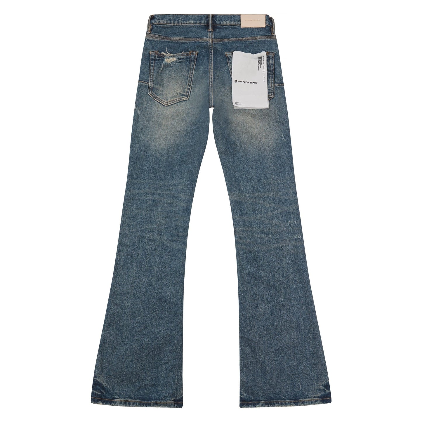 Patch Repair Flared Denim