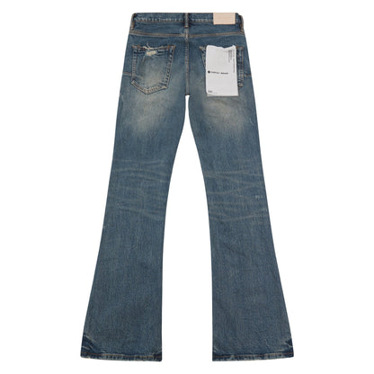 Patch Repair Flared Denim