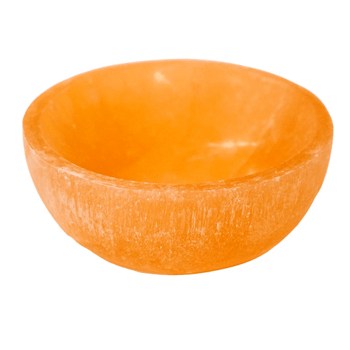 Peach Selenite Charging Bowl