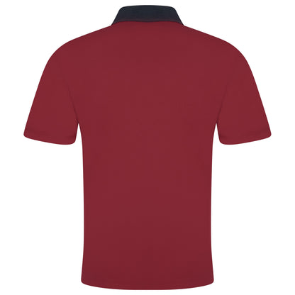 Evryone Contrast Stripe Polo Shirt