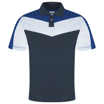 Evryone Contrast Stripe Polo Shirt