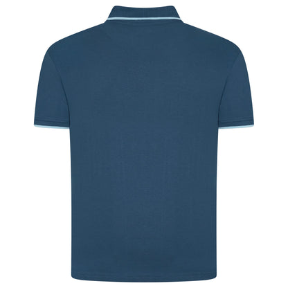Evryone Contrast Tipped Polo Shirt