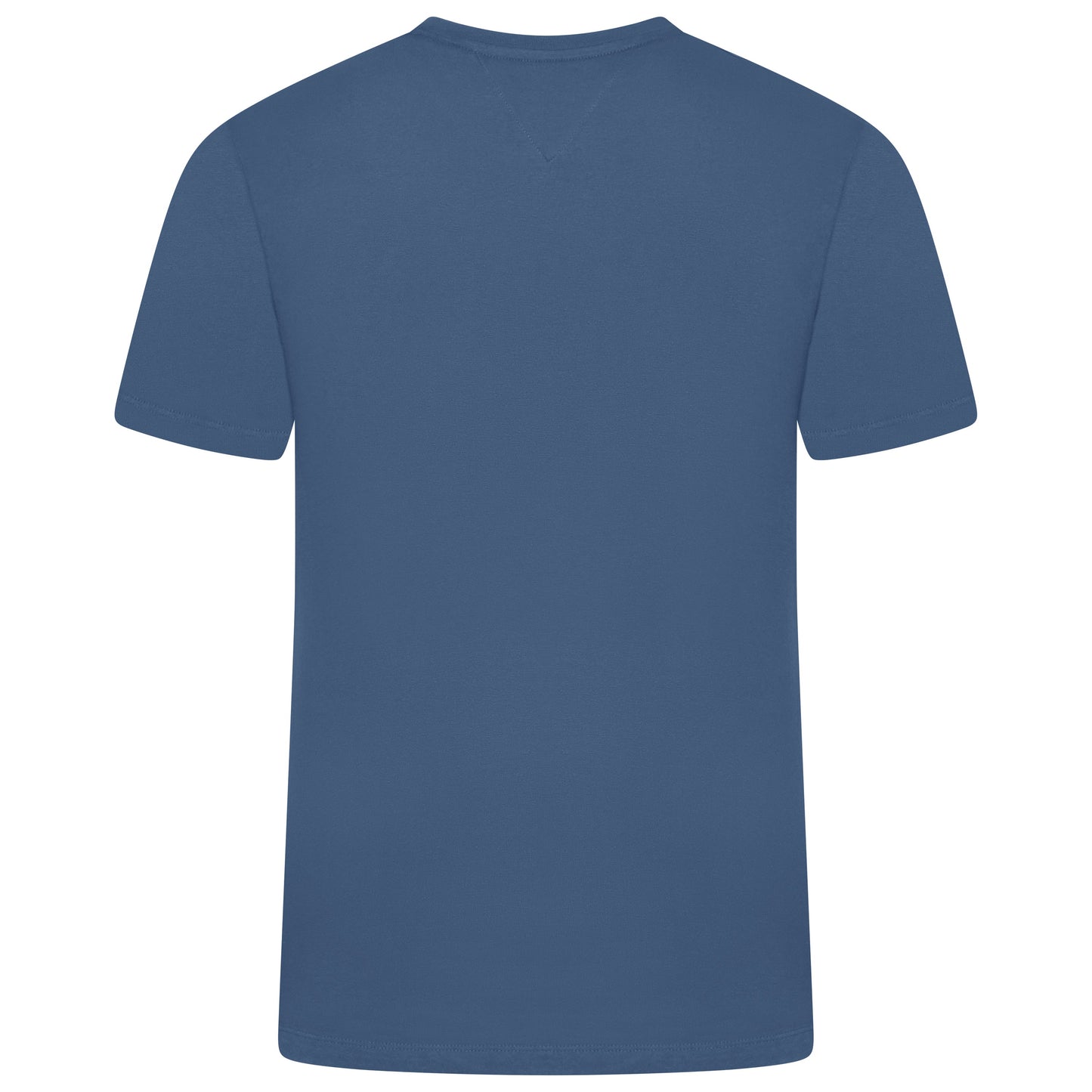 Tommy Hilfiger Flag Embroidery Fitted Crew Neck T-Shirt