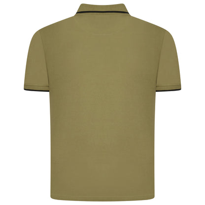 Evryone Contrast Tipped Polo Shirt