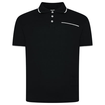 Evryone Contrast Tipped Polo Shirt