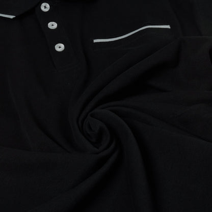 Evryone Contrast Tipped Polo Shirt