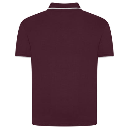 Evryone Contrast Tipped Polo Shirt