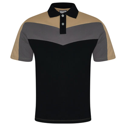 Evryone Contrast Stripe Polo Shirt