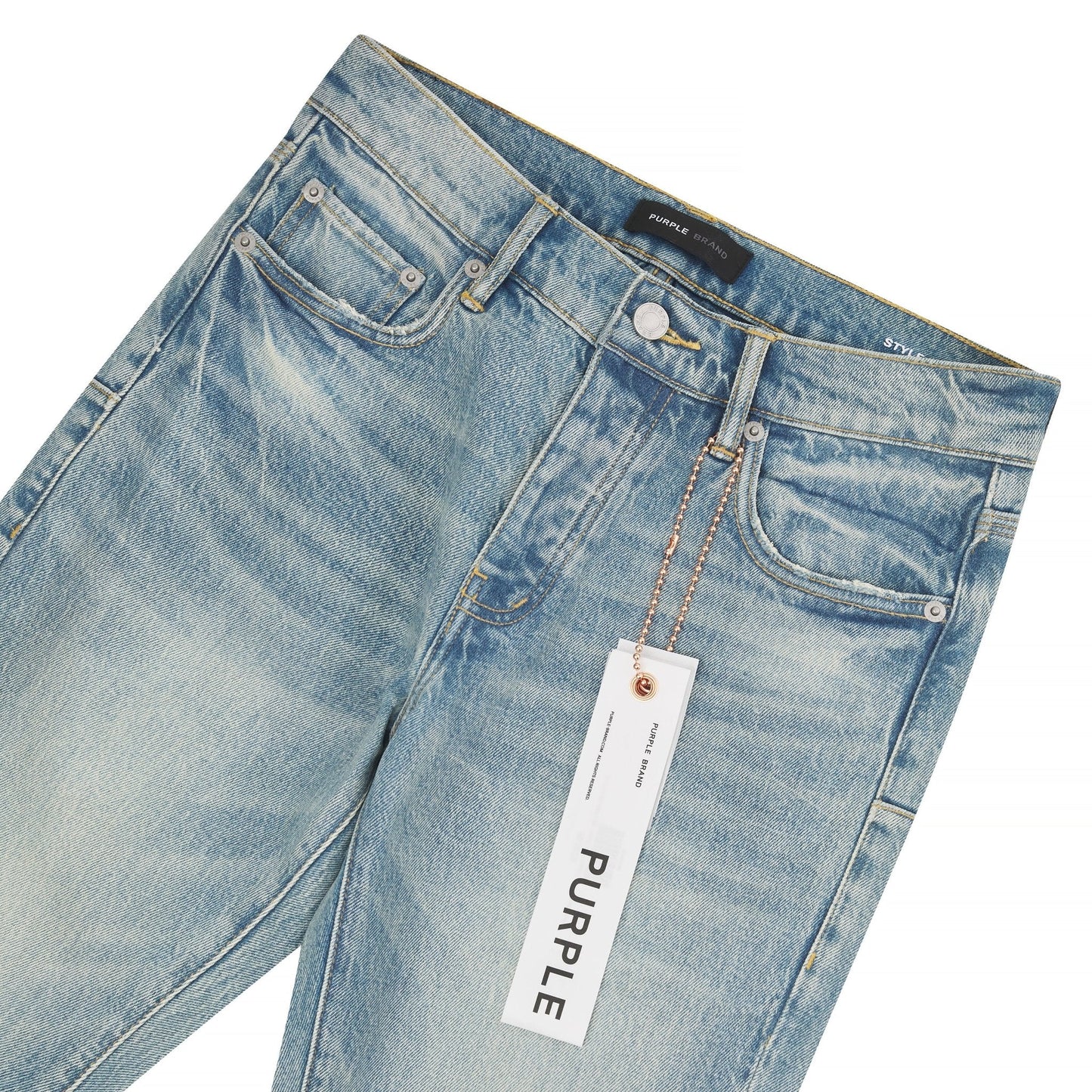 Pinner Coated Flared Denim