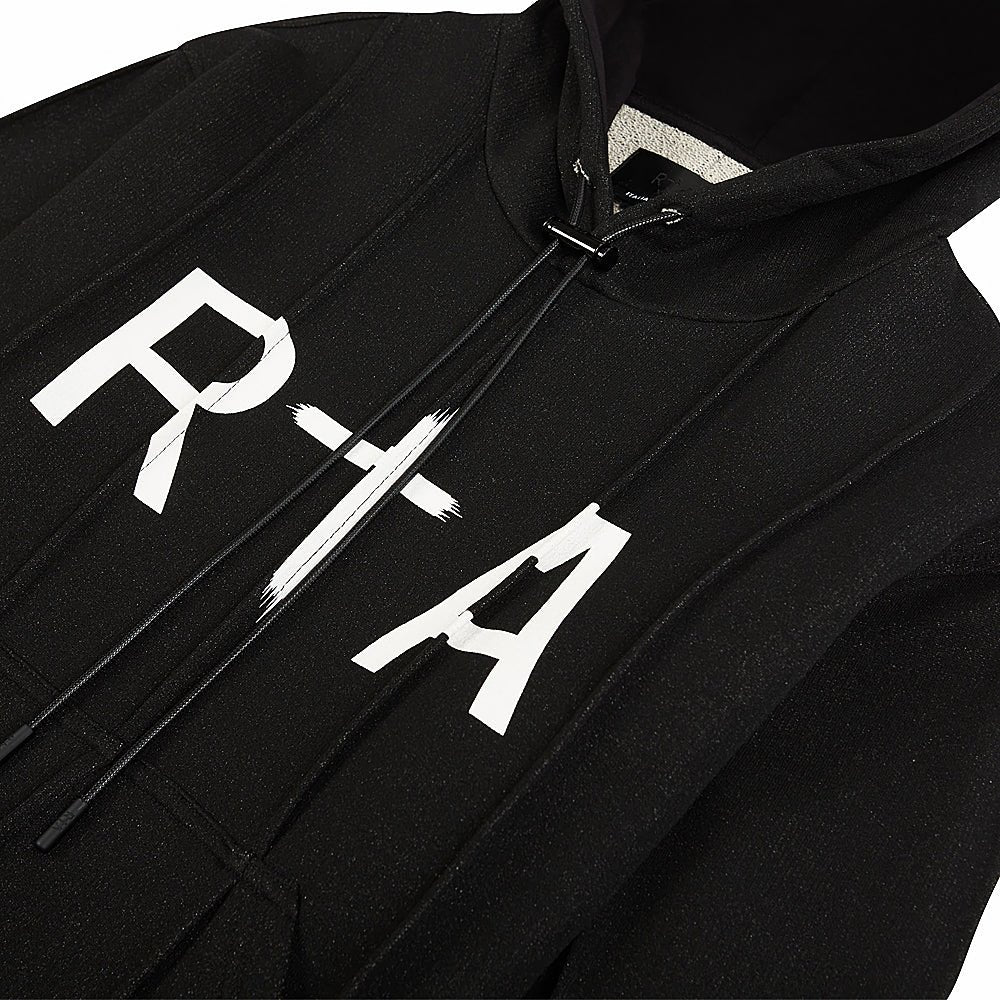 Pintuck Hoodie | Black
