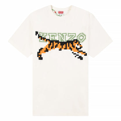 Pixel Oversized Tee | Off White