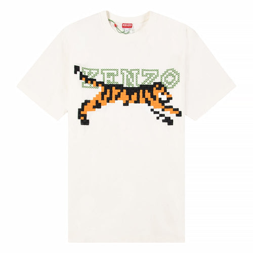Pixel Oversized Tee | Off White