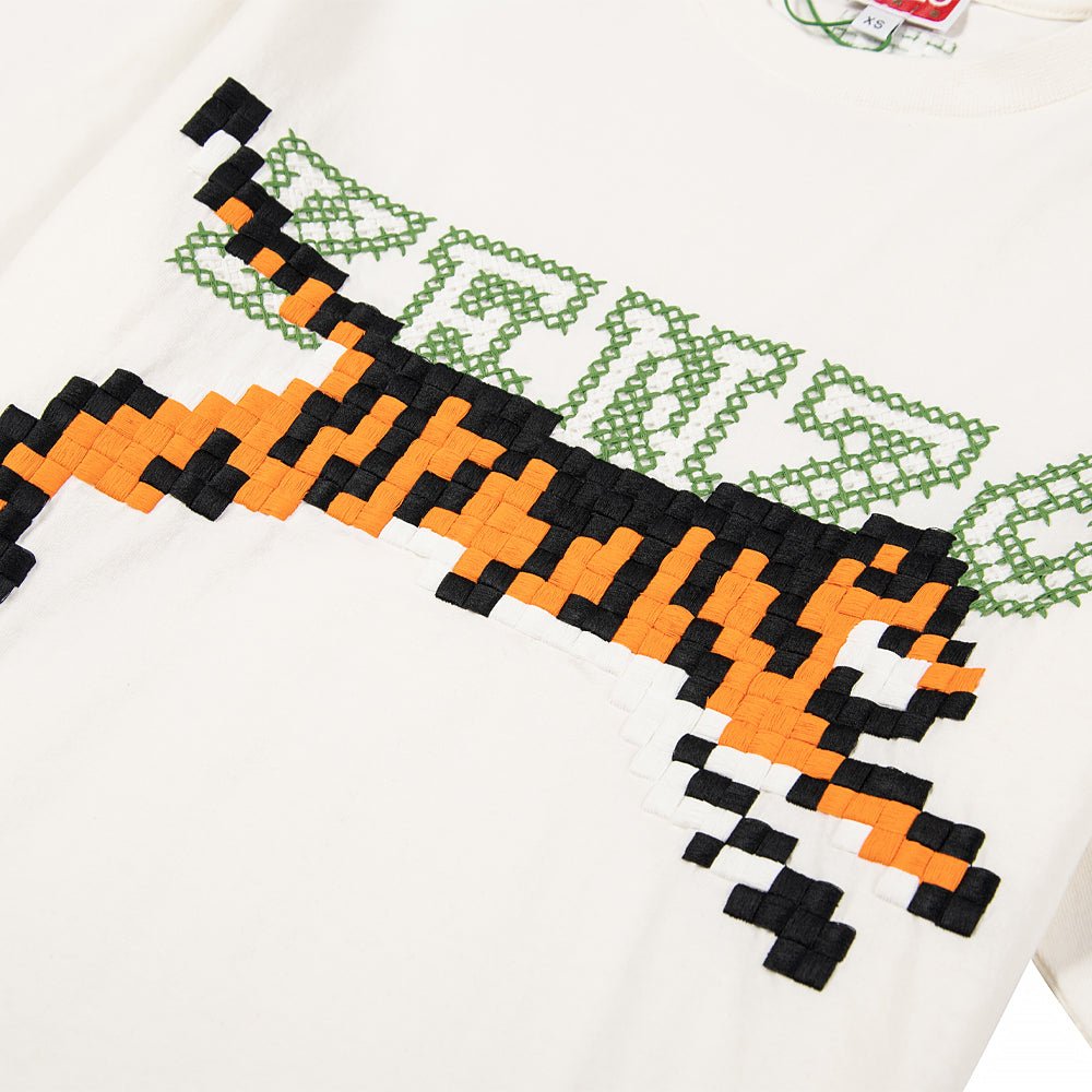 Pixel Oversized Tee | Off White