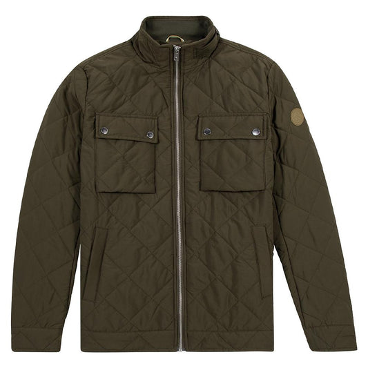 Quilted Short Jacket | Army