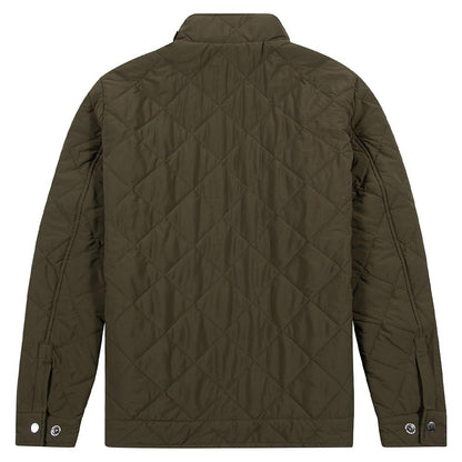 Quilted Short Jacket | Army