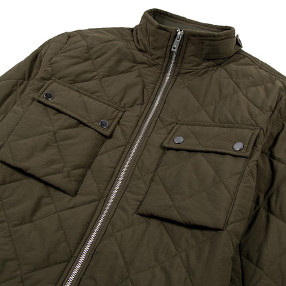 Quilted Short Jacket | Army