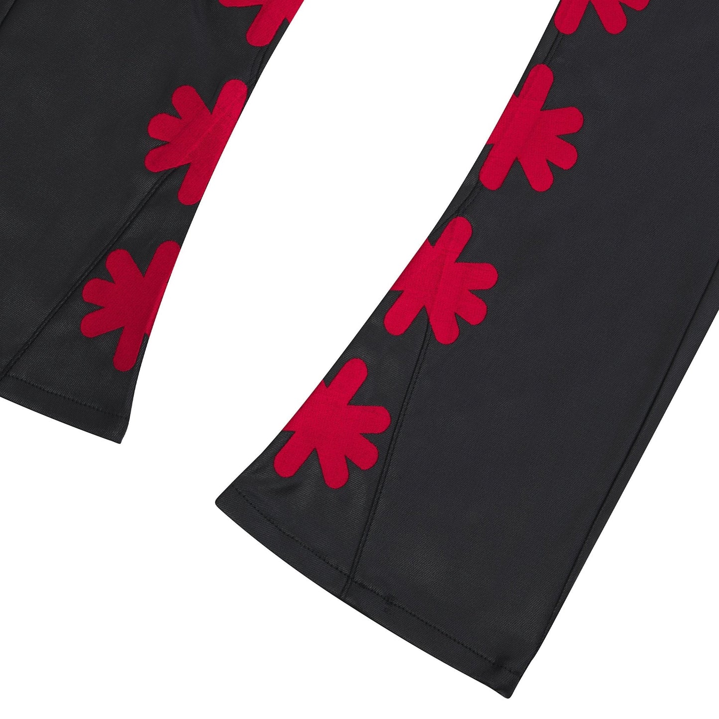 Red Waxed Denim | Red