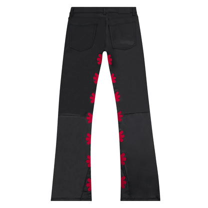 Red Waxed Denim | Red