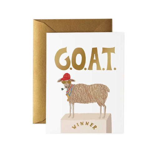 G.O.A.T. Card