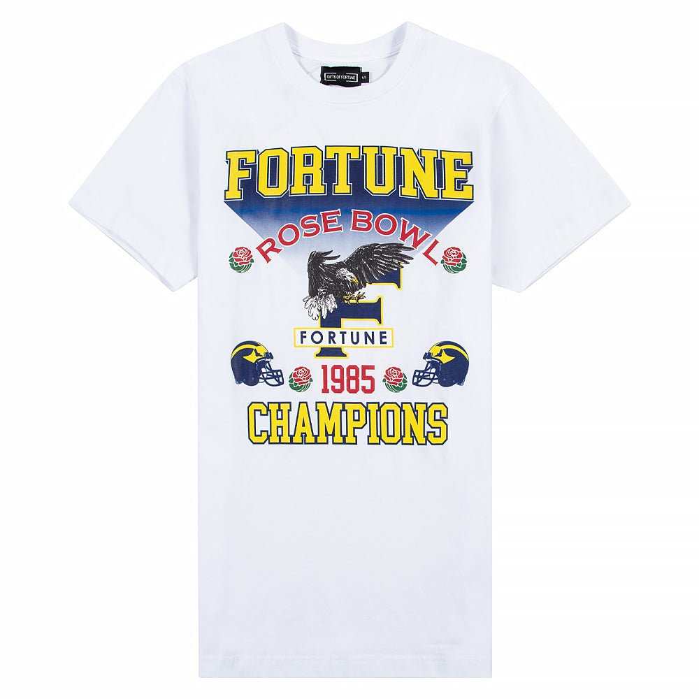 Rose Bowl Tee | White