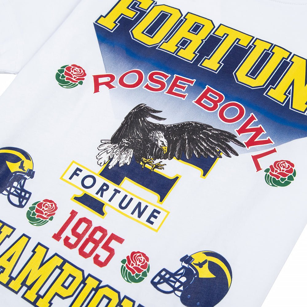 Rose Bowl Tee | White