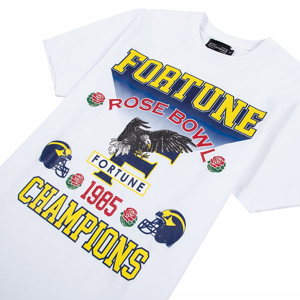 Rose Bowl Tee | White