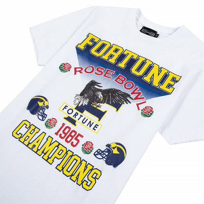Rose Bowl Tee | White