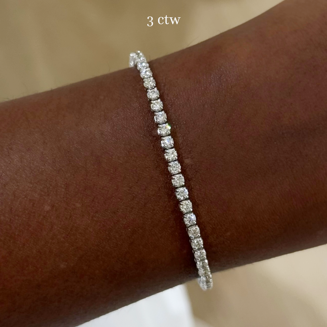 Classic Diana Tennis Bracelet