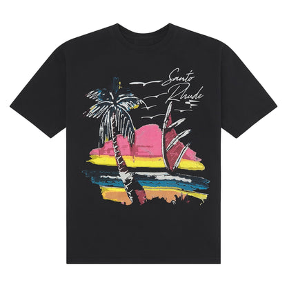 Saint-Rhude Tee | Vintage Black