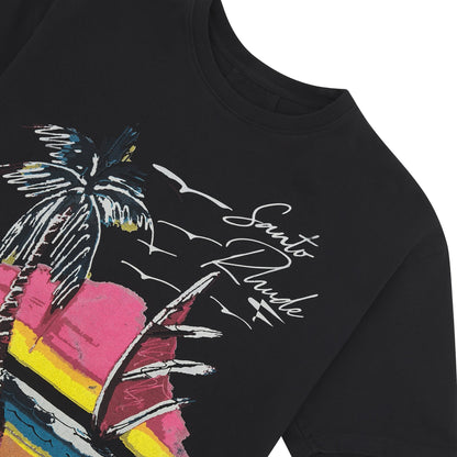 Saint-Rhude Tee | Vintage Black