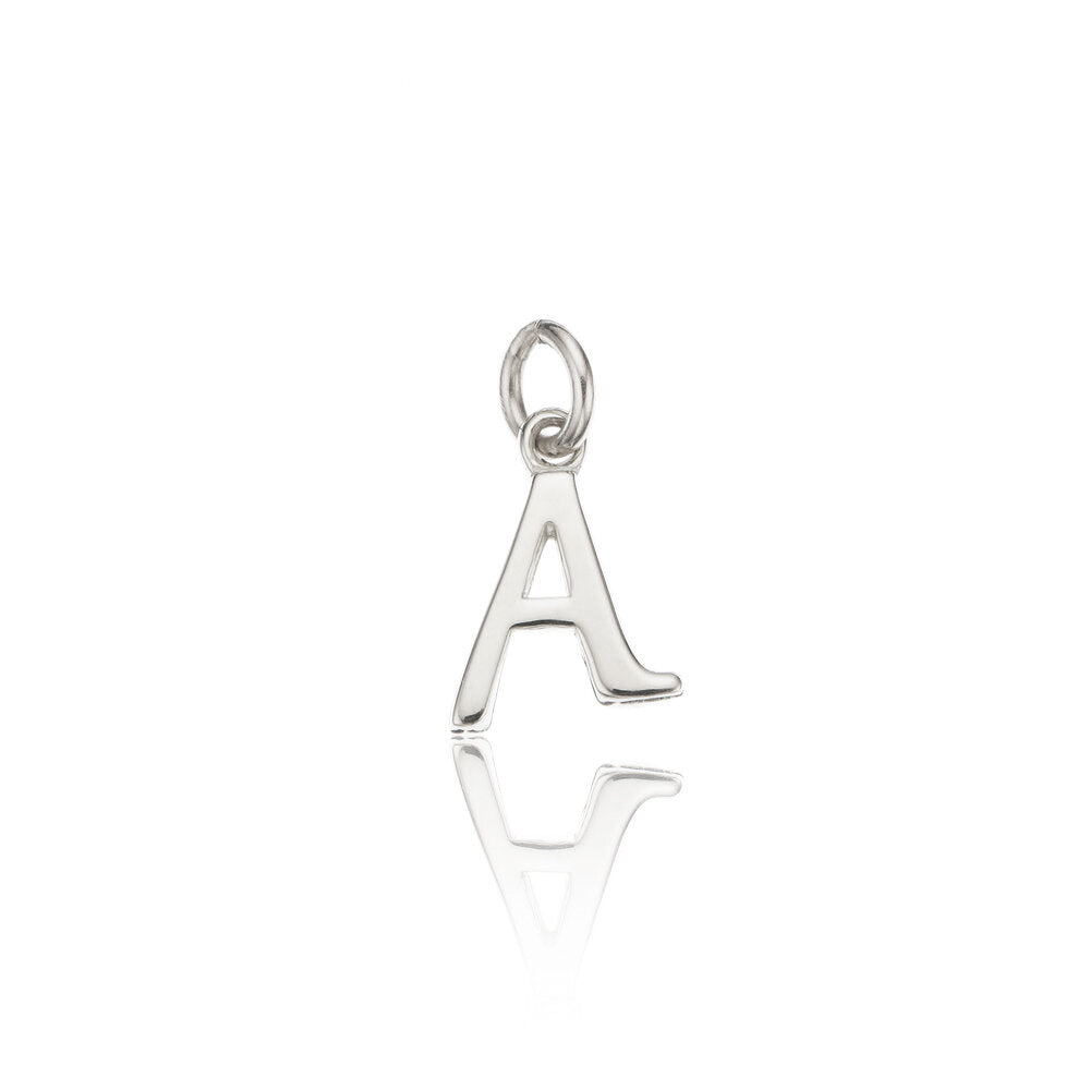 Silver Individual Curve Initial Charm