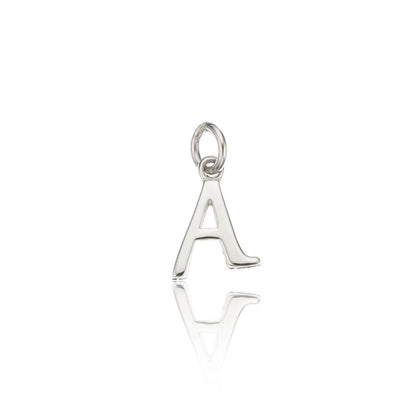 Silver Individual Curve Initial Charm