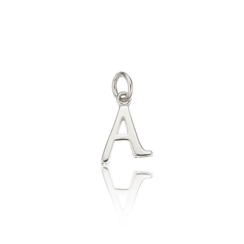 Silver Individual Curve Initial Charm