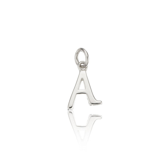 Silver Individual Curve Initial Charm