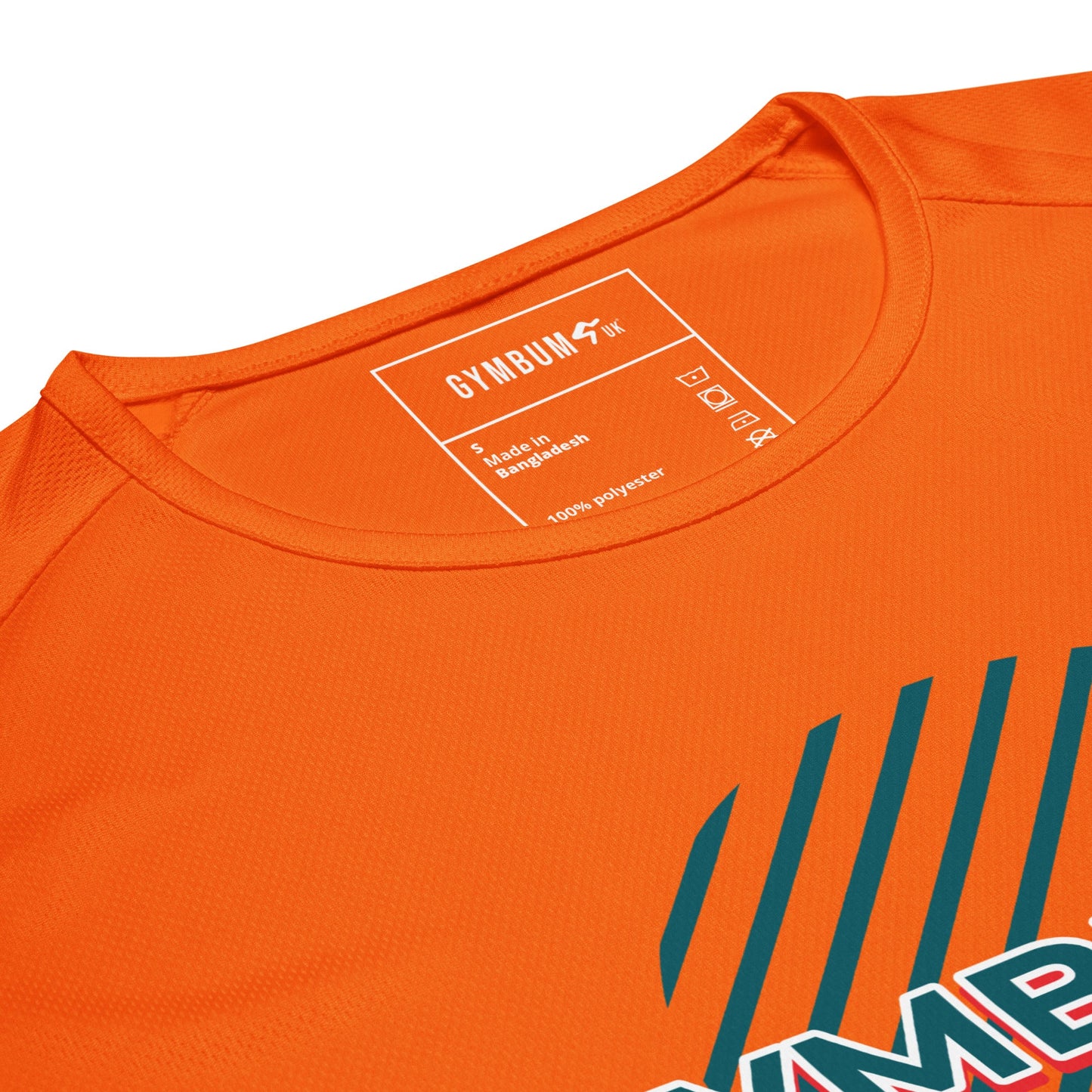 The Gymbum UK 80s Retro Design Performance T-Shirt