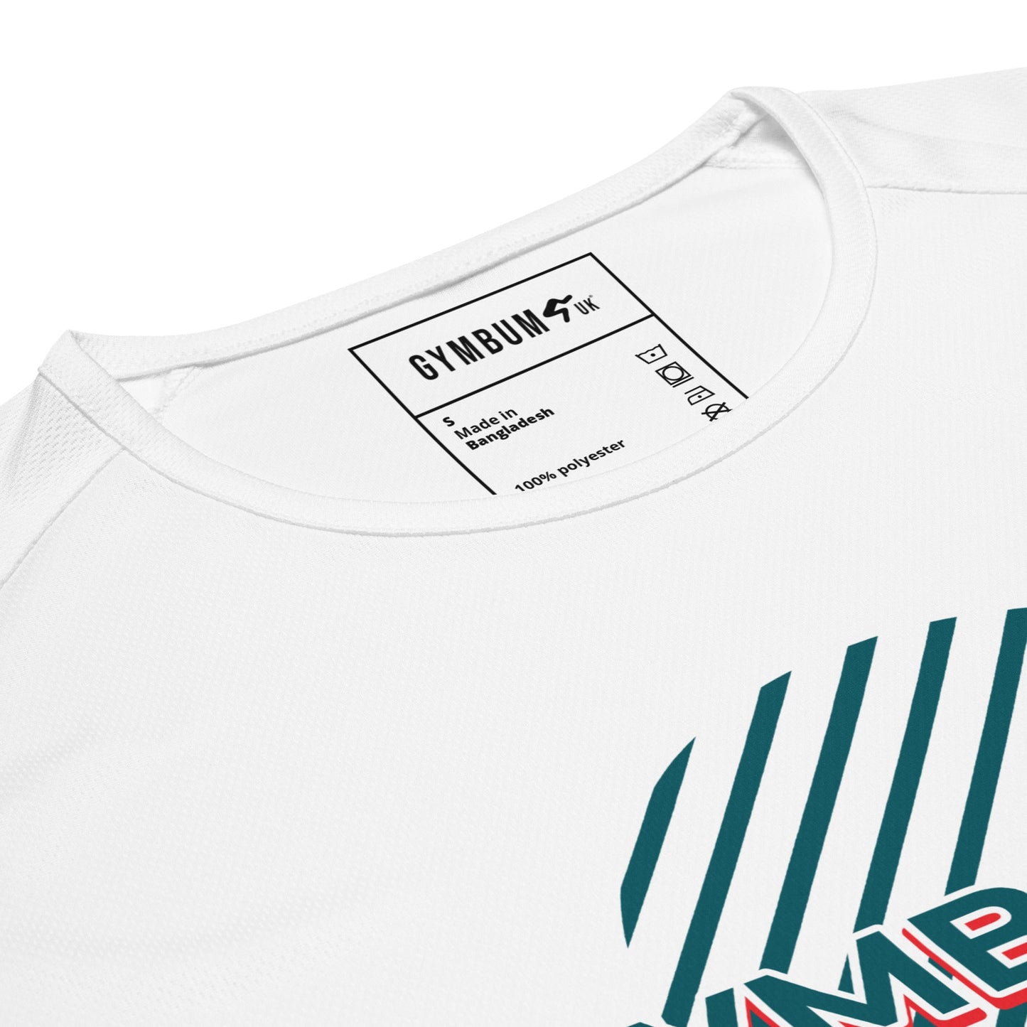 The Gymbum UK 80s Retro Design Performance T-Shirt