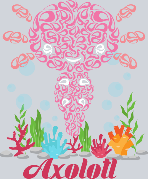 Axolotl 2 - STK00351 (DTF Transfers)