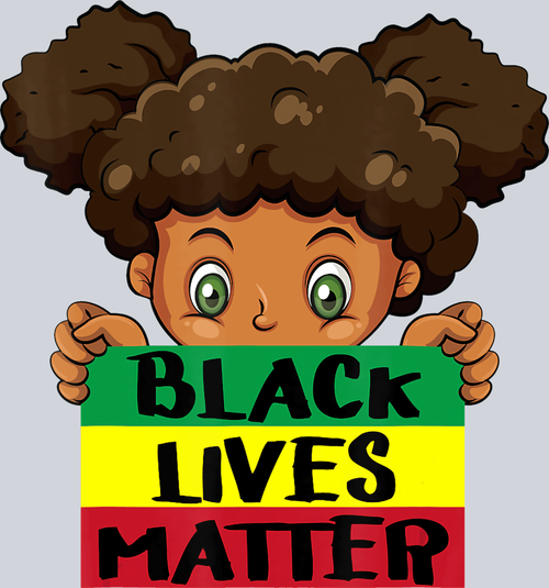 Black Lives Matter Girl - STK00859 (DTF Transfers)